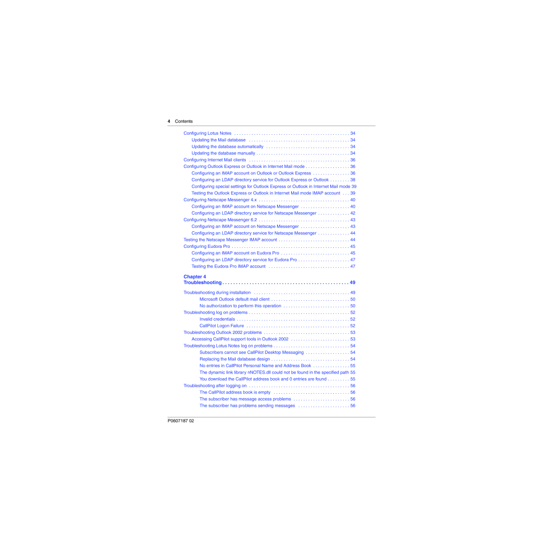 Nortel Networks 100, 150 manual Chapter Troubleshooting 