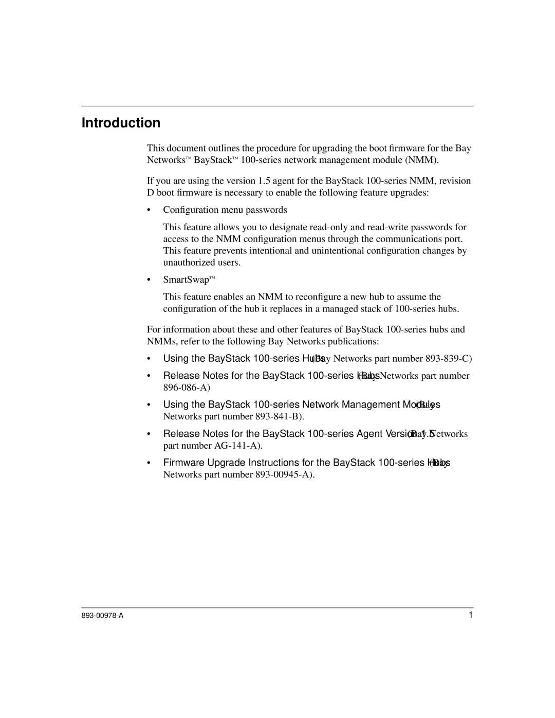 Nortel Networks 100 Series manual Introduction 