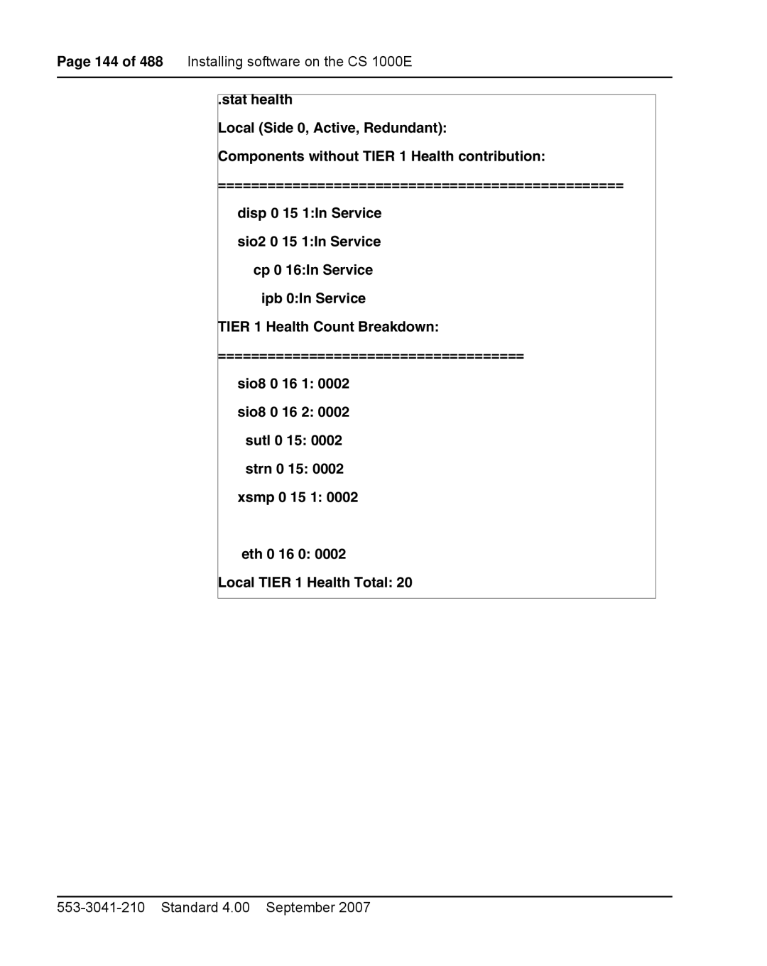 Nortel Networks warranty 144 of 488 Installing software on the CS 1000E 