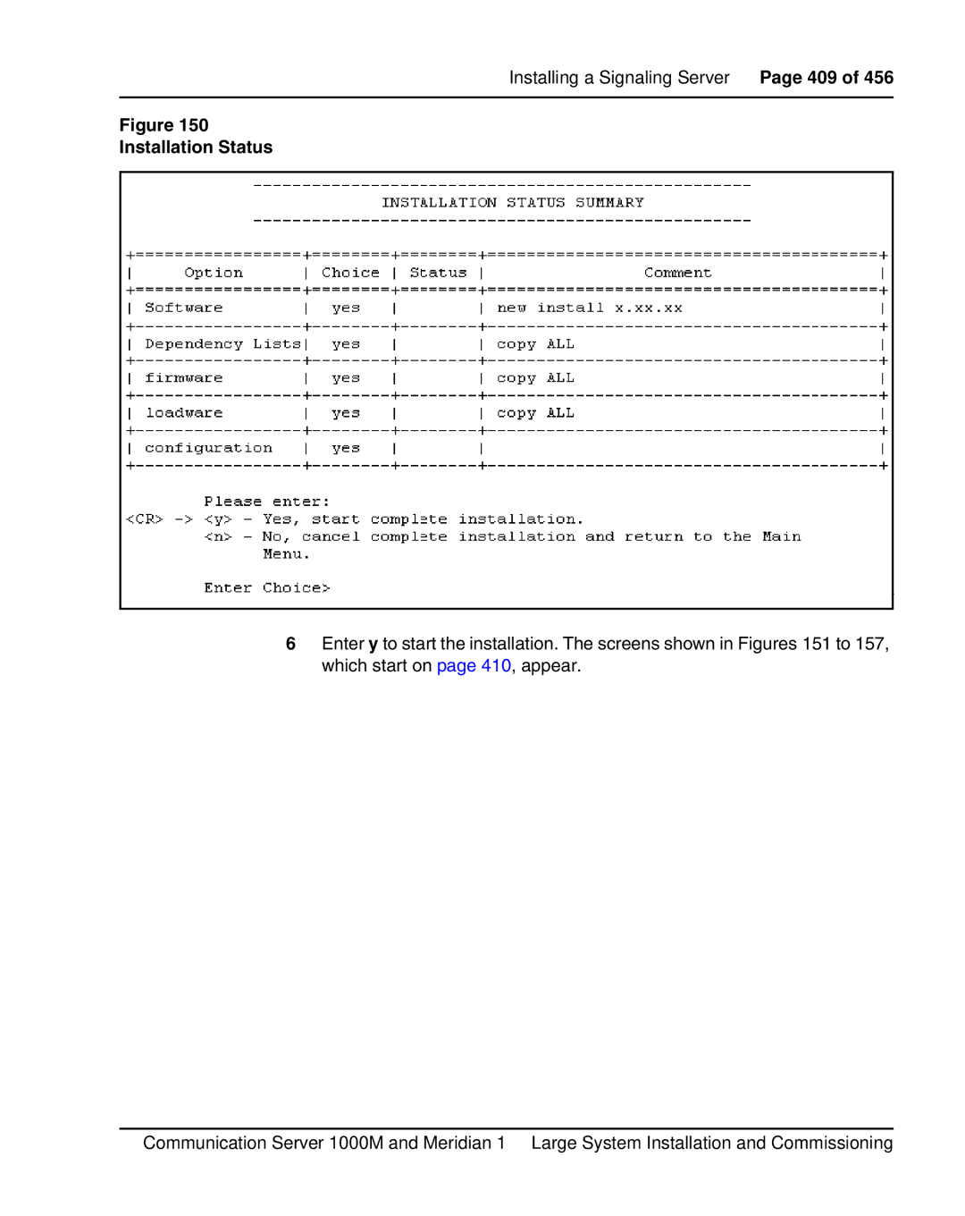 Nortel Networks 1000M warranty Installation Status 