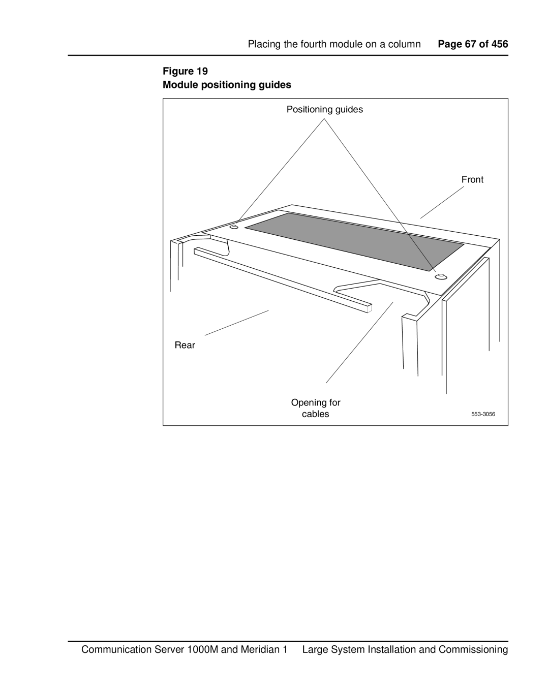 Nortel Networks 1000M warranty Module positioning guides 