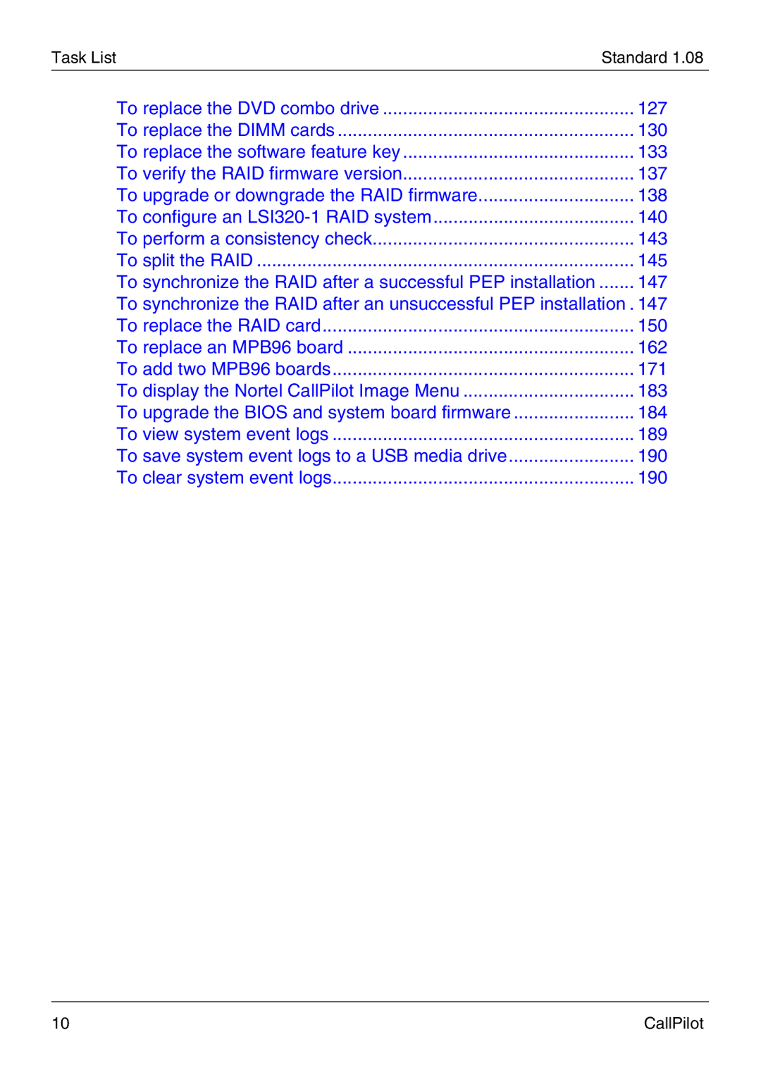 Nortel Networks 1005r manual 127 