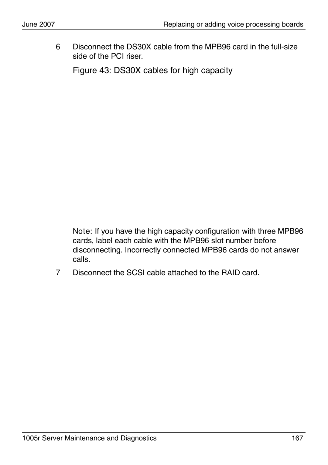 Nortel Networks manual 1005r Server Maintenance and Diagnostics 167 