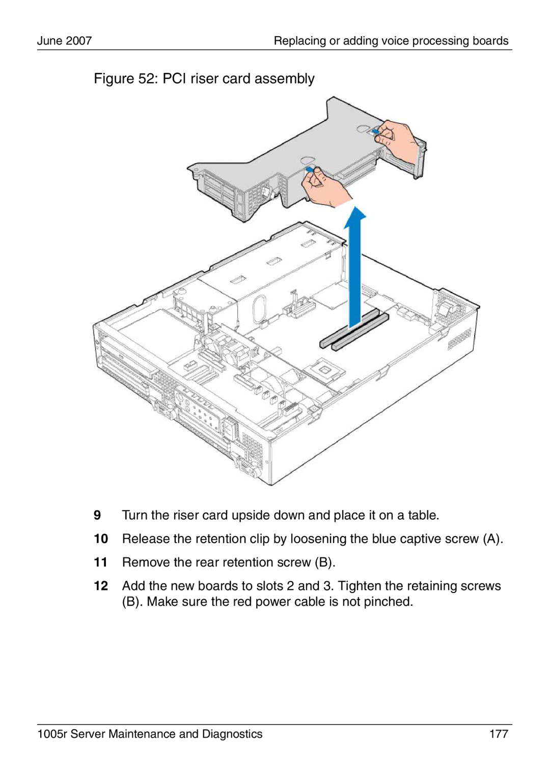 Nortel Networks manual 1005r Server Maintenance and Diagnostics 177 