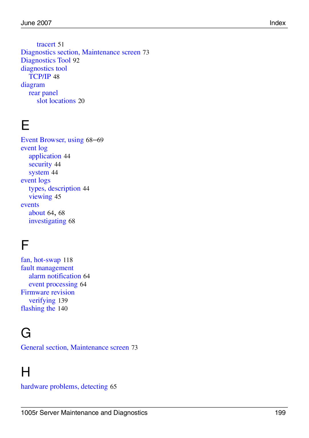 Nortel Networks 1005r manual June Index 