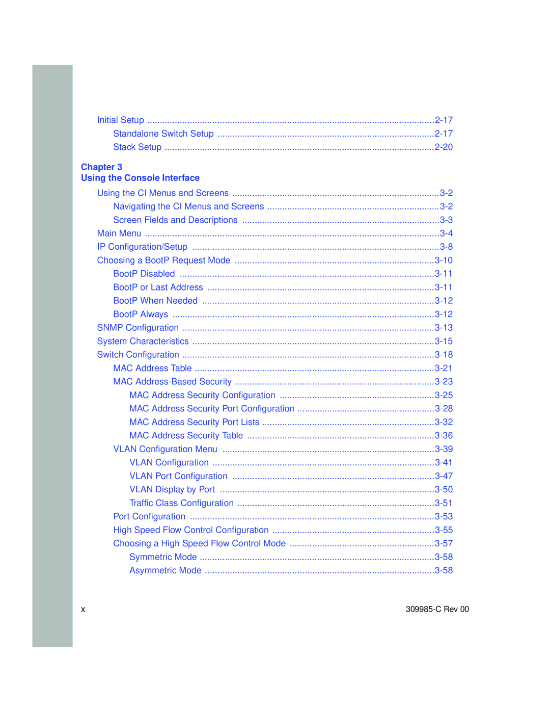 Nortel Networks 10BASE-T manual Chapter Using the Console Interface 