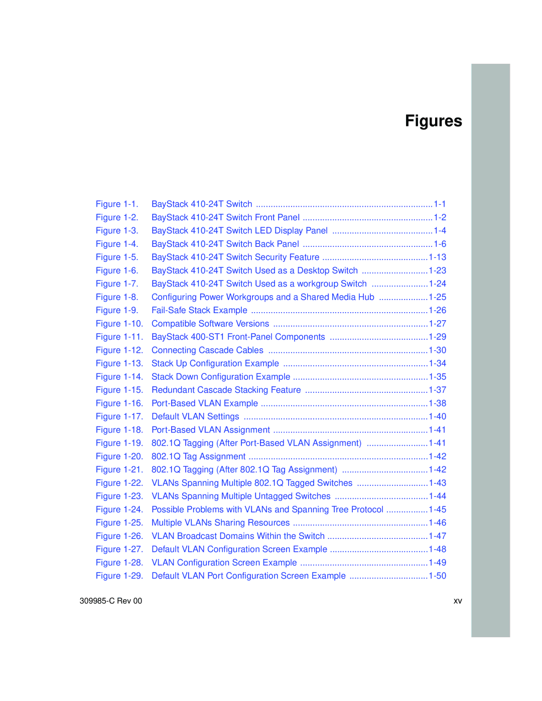 Nortel Networks 10BASE-T manual Figures 