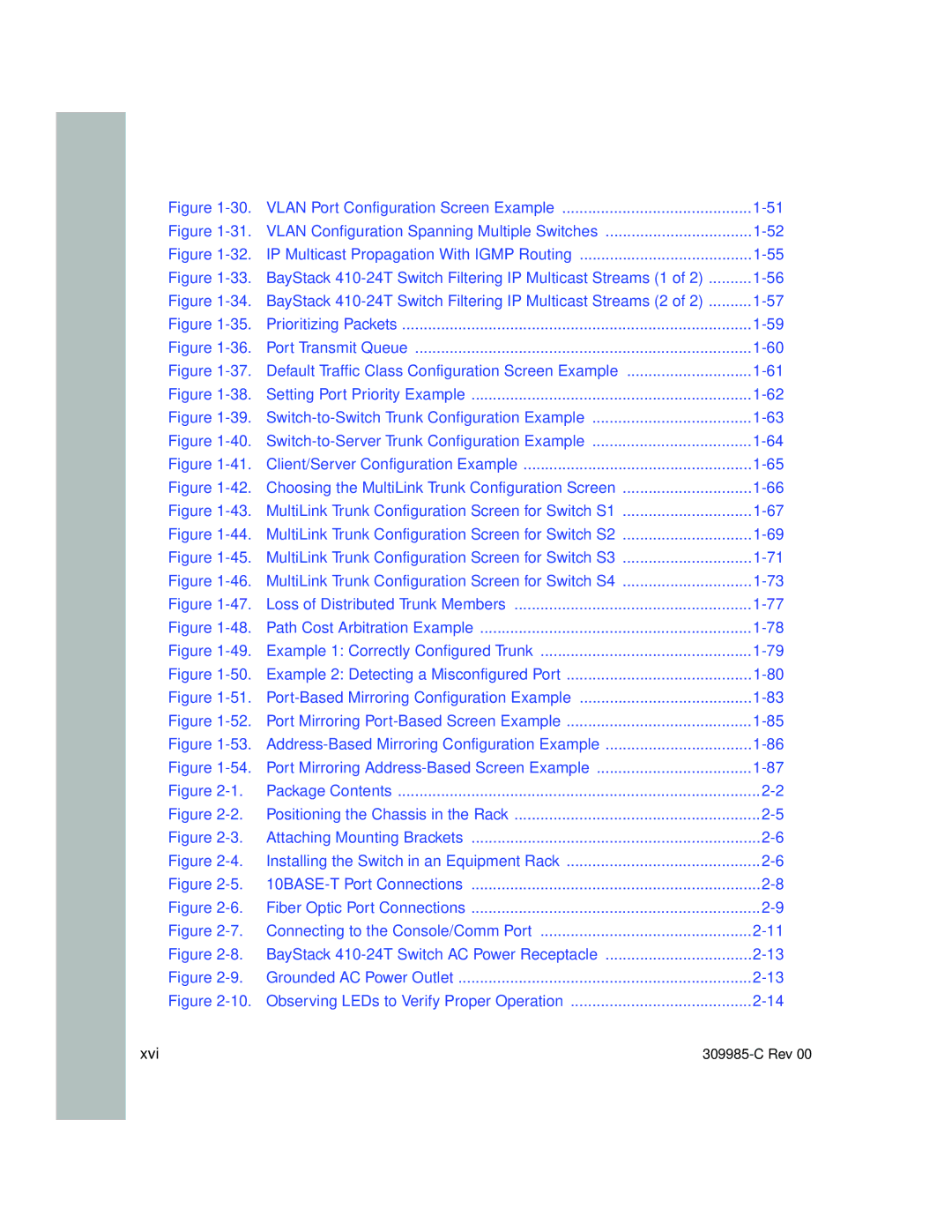 Nortel Networks 10BASE-T manual Vlan Configuration Spanning Multiple Switches 