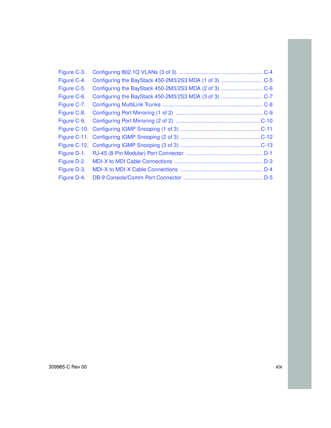 Nortel Networks 10BASE-T manual Figure C-3 