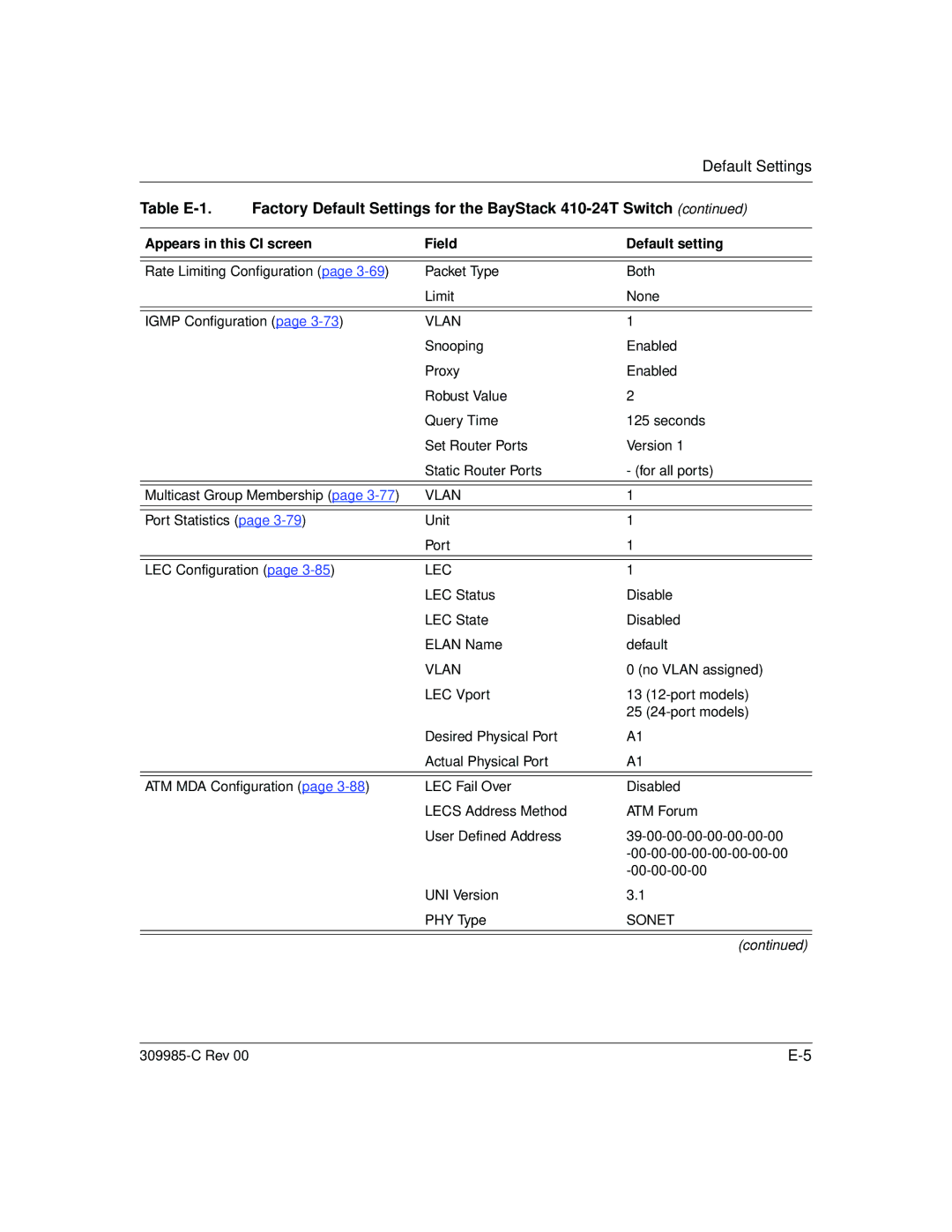 Nortel Networks 10BASE-T manual Lec 