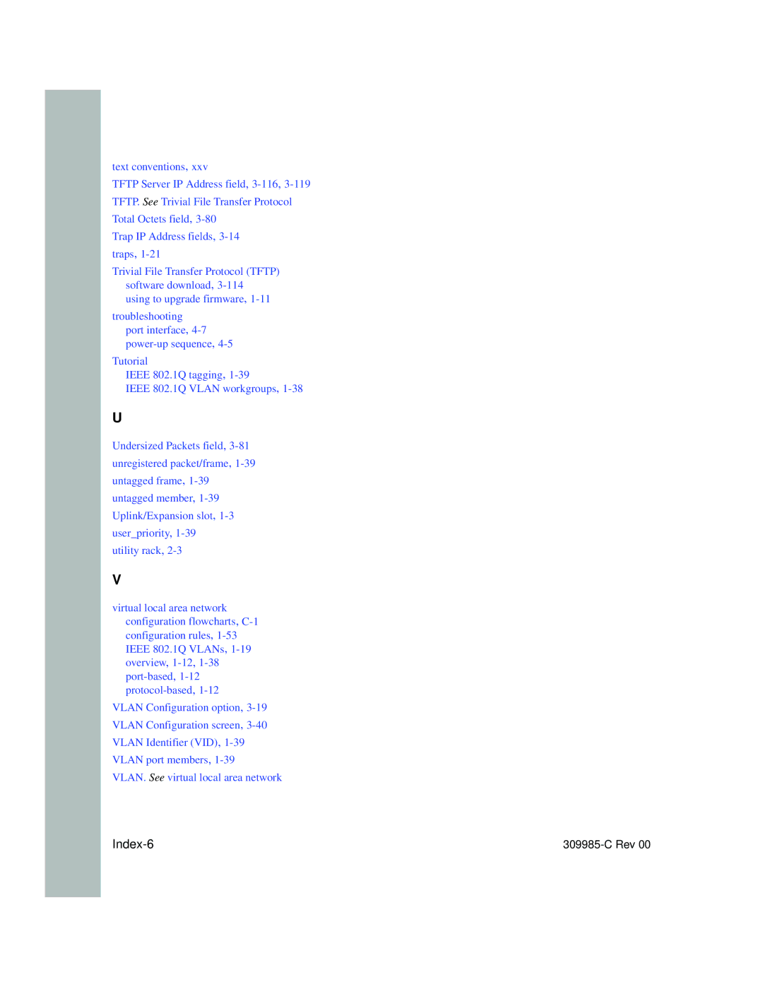 Nortel Networks 10BASE-T manual Index-6 