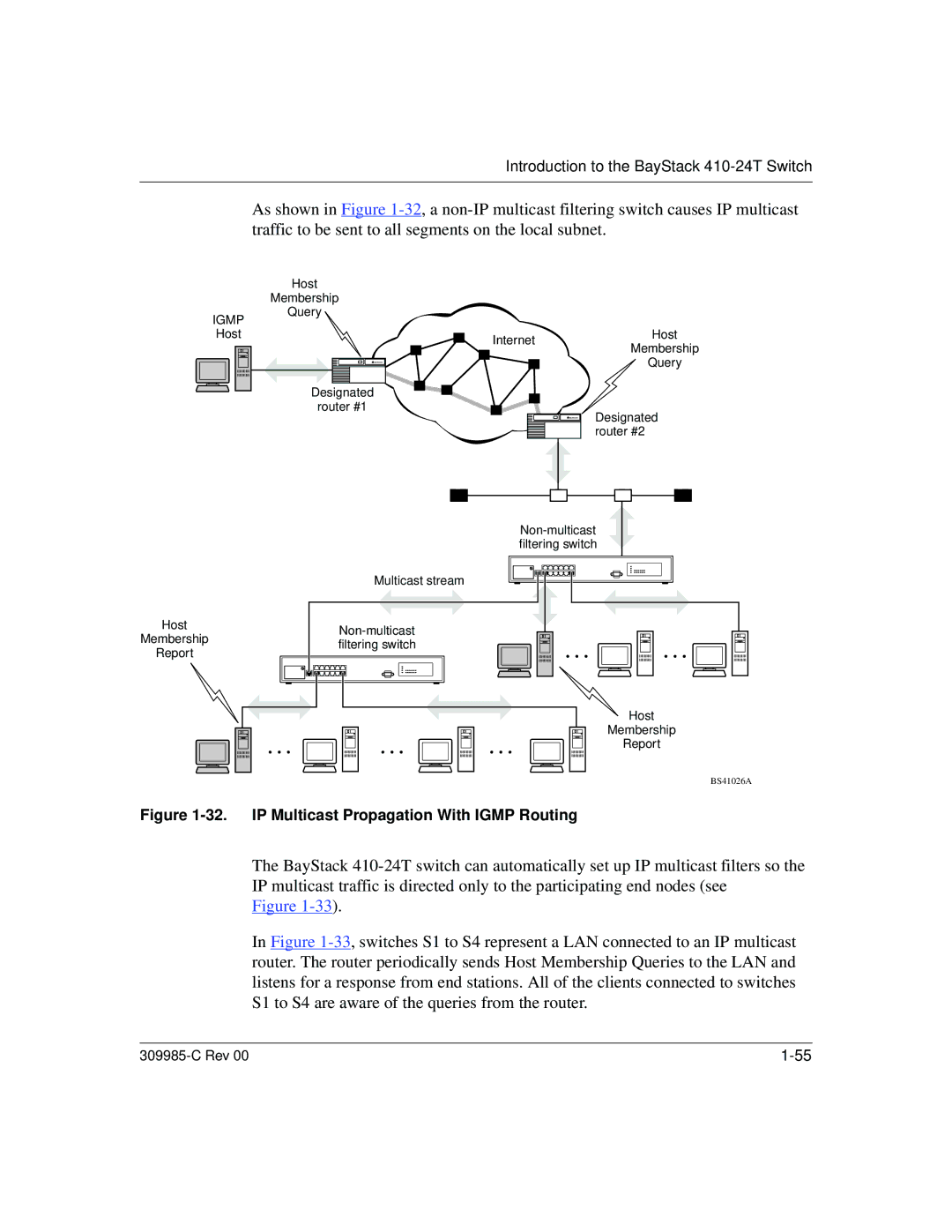 Nortel Networks 10BASE-T manual IP Multicast Propagation With Igmp Routing 