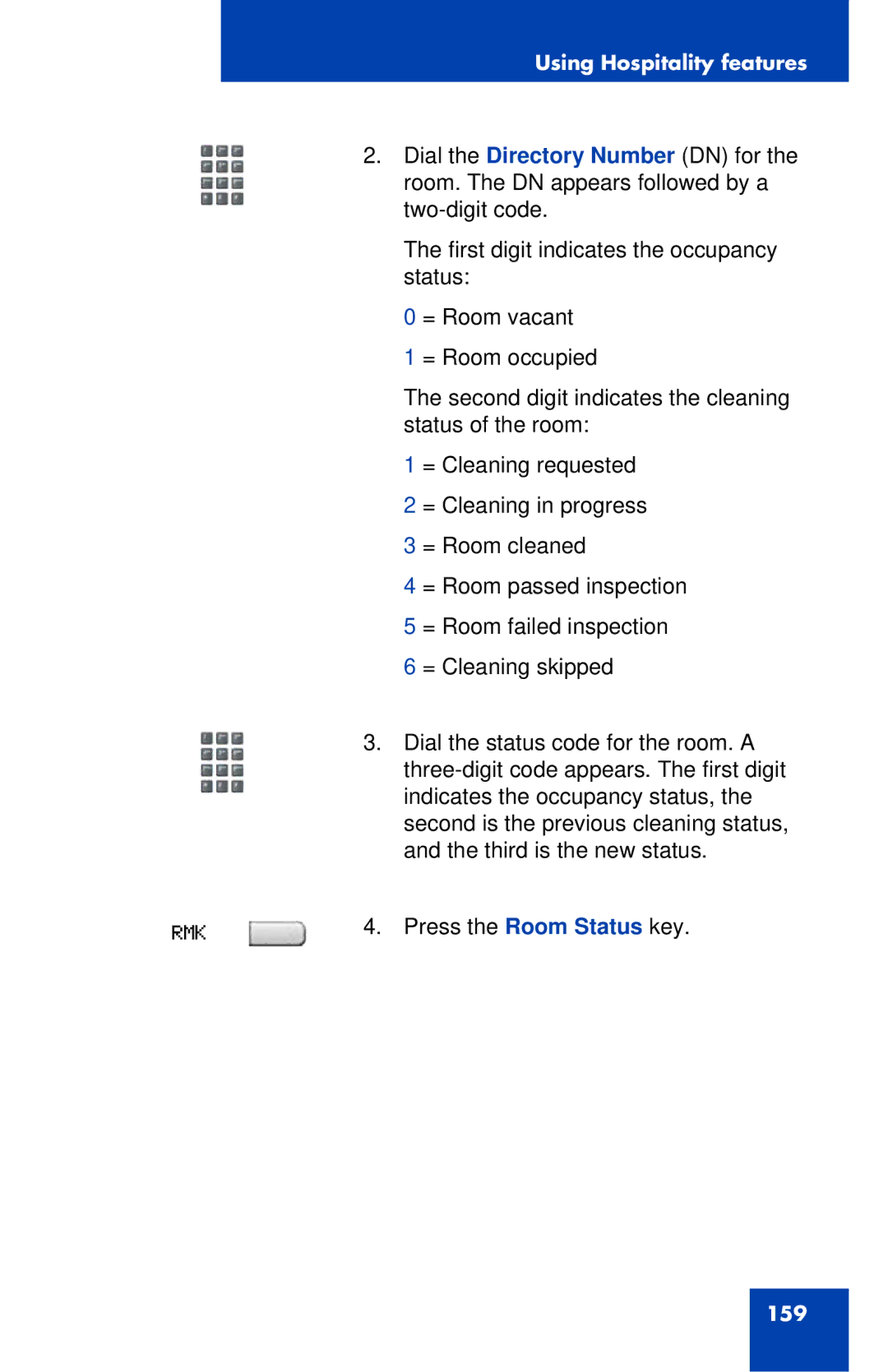 Nortel Networks 1140E manual 159 