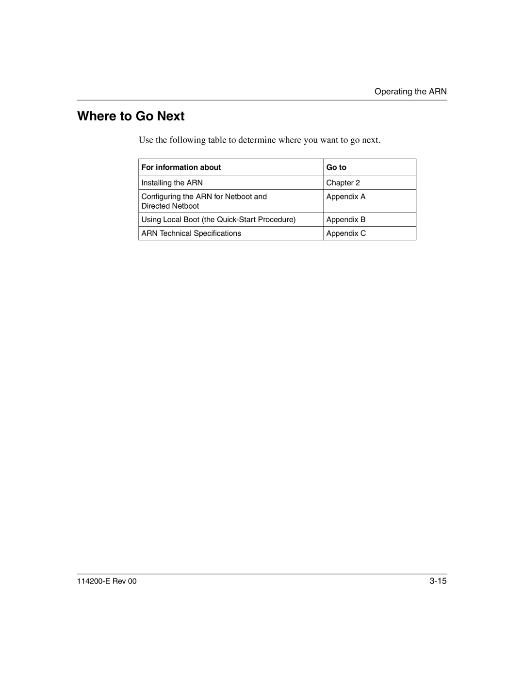 Nortel Networks 114200-E manual Where to Go Next 