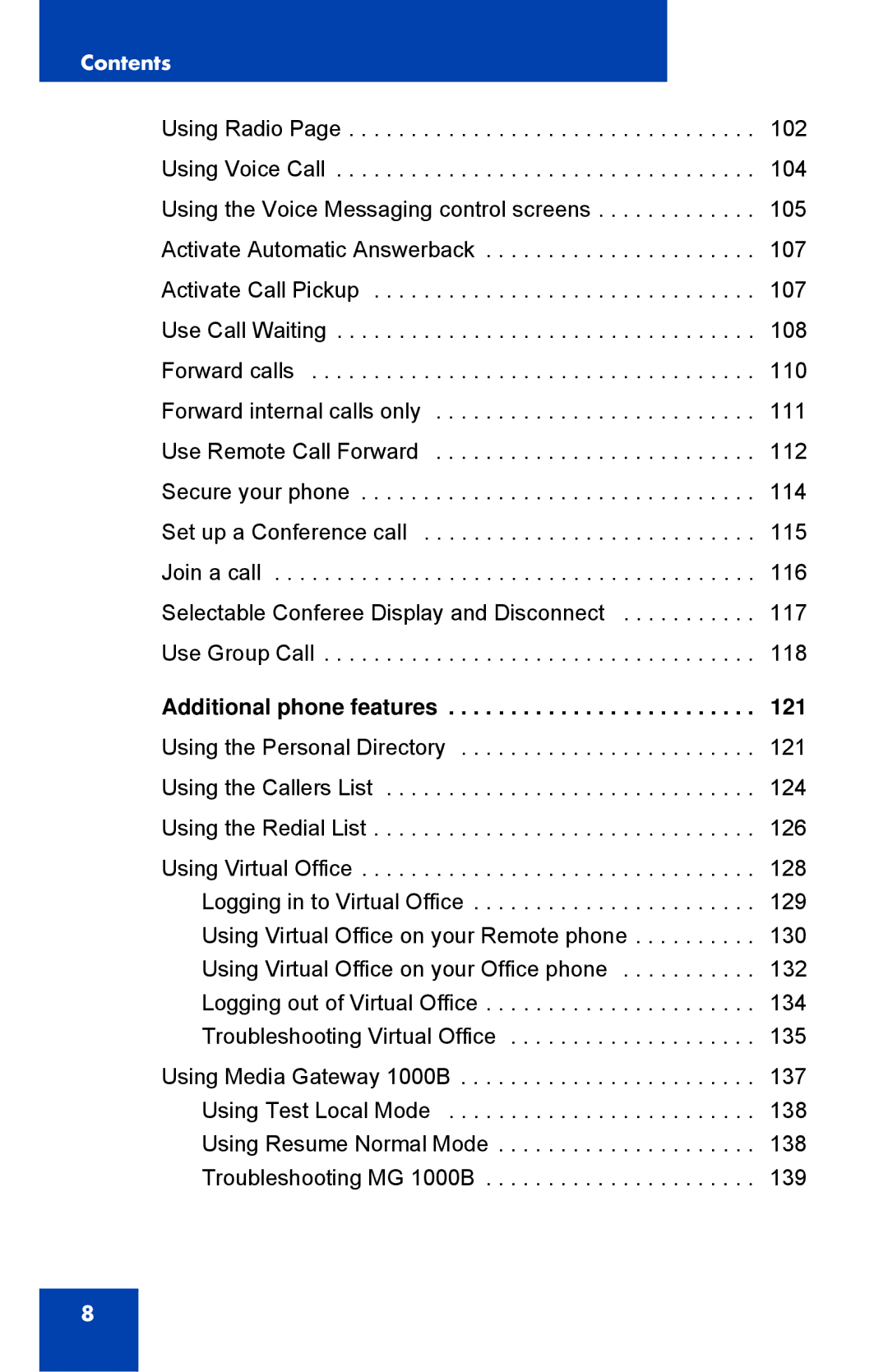 Nortel Networks 1150E manual Additional phone features 