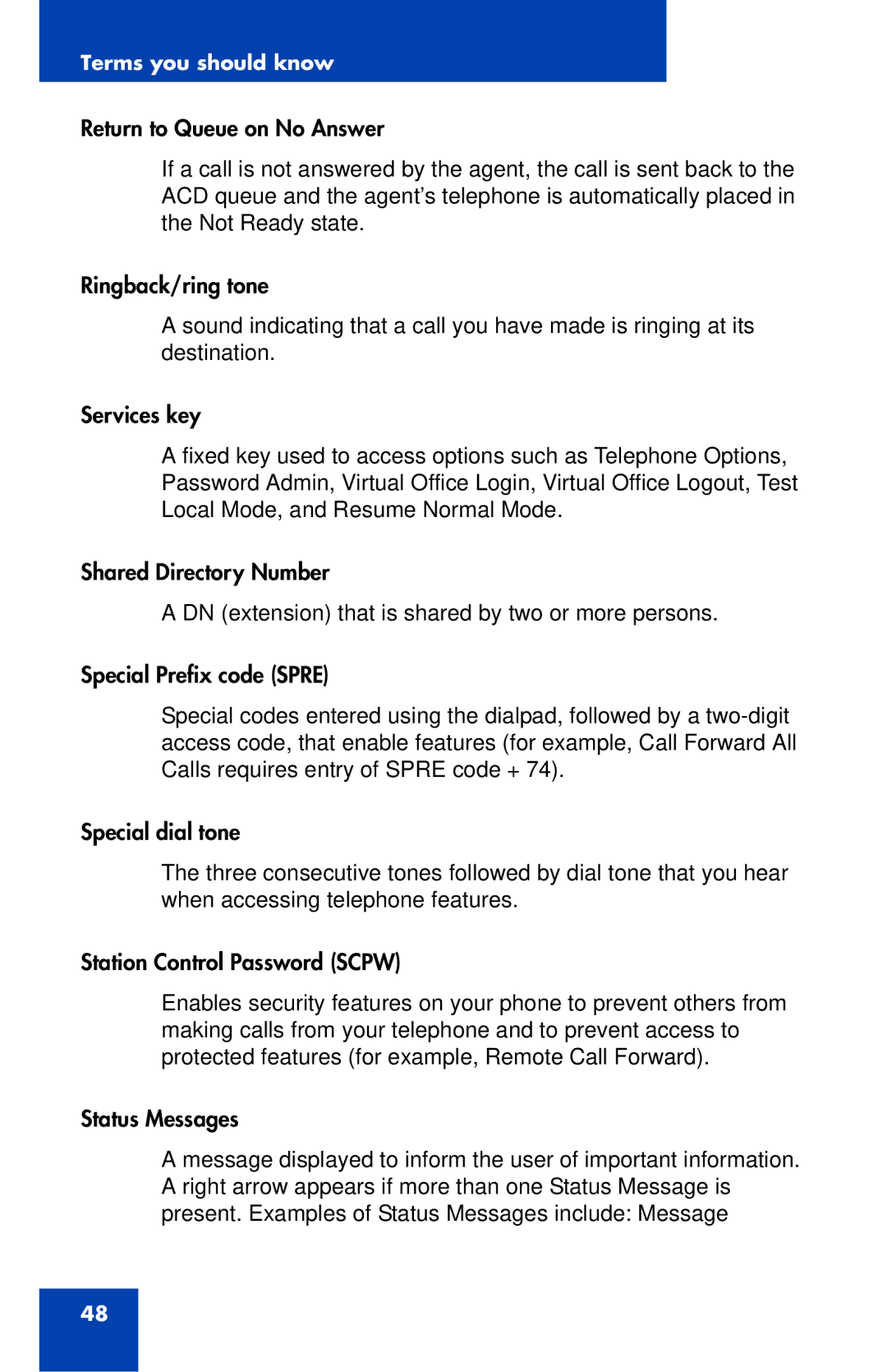 Nortel Networks 1165E manual Terms you should know 