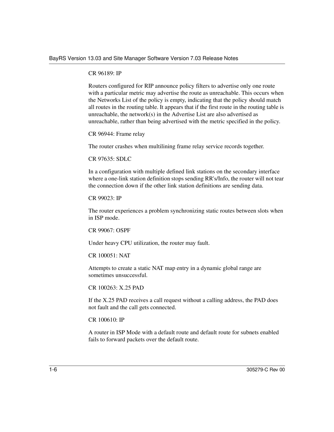 Nortel Networks 13.03 manual Rev 