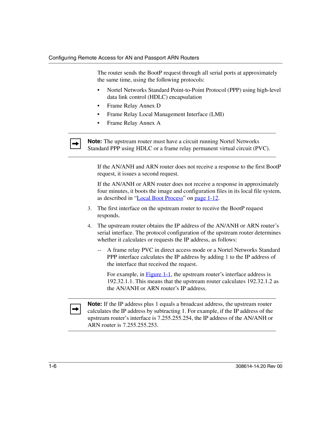 Nortel Networks 14.2 manual Configuring Remote Access for AN and Passport ARN Routers 