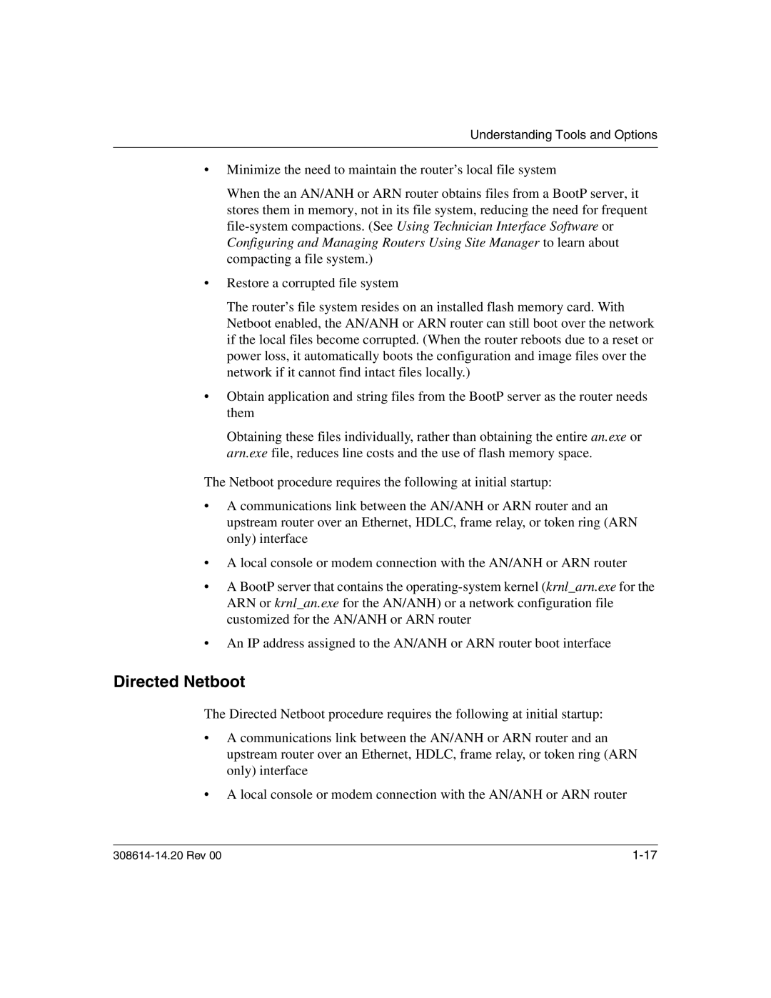 Nortel Networks 14.2 manual Directed Netboot 