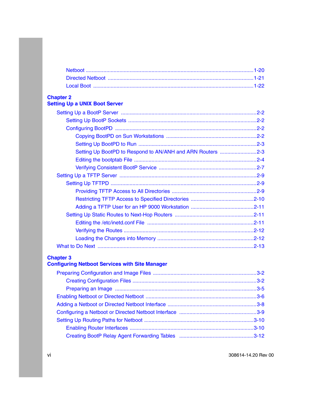 Nortel Networks 14.2 manual Chapter Setting Up a Unix Boot Server 