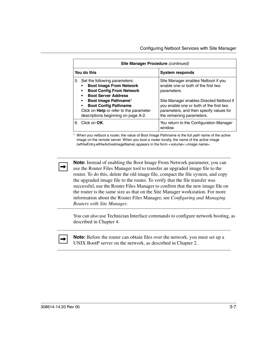 Nortel Networks 14.2 manual Configuring Netboot Services with Site Manager 