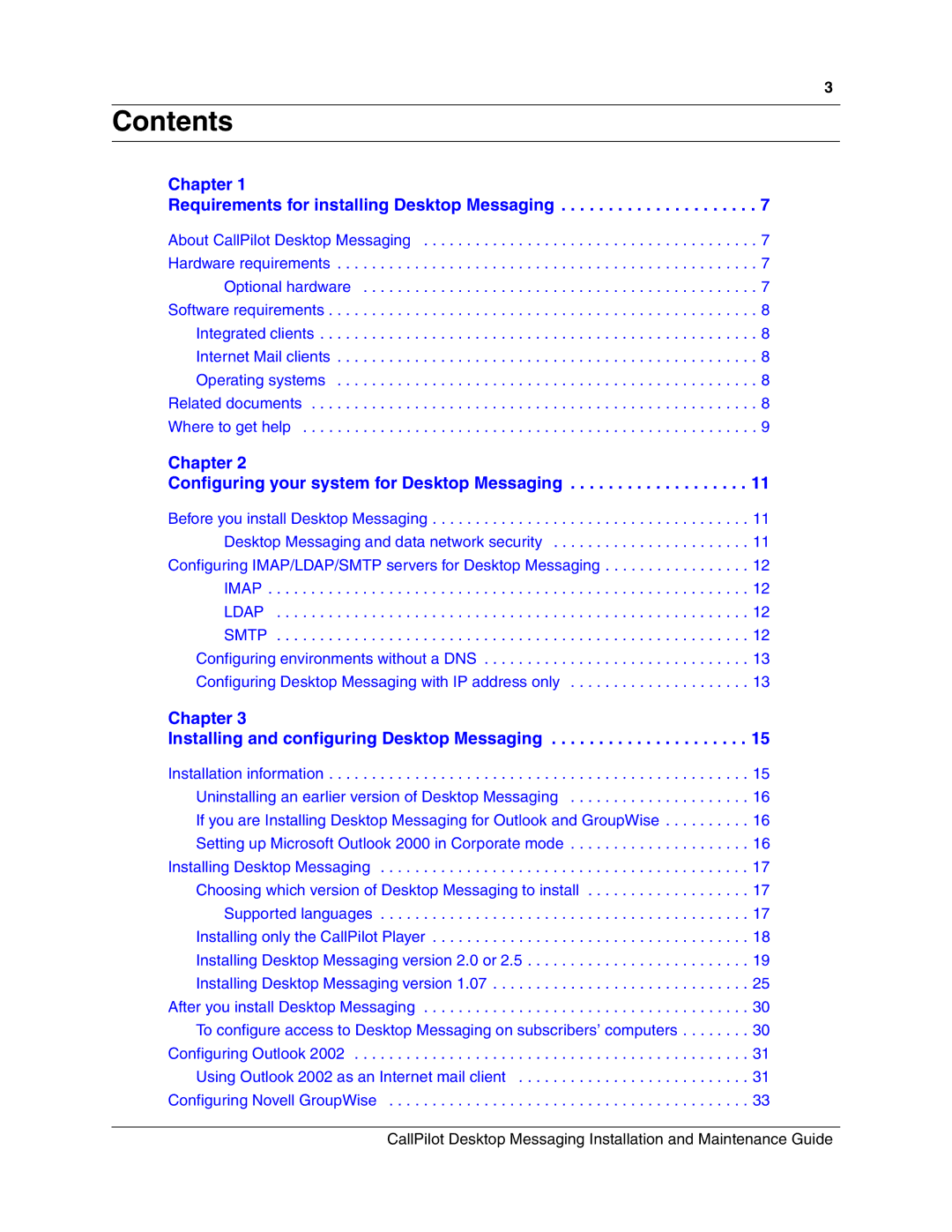 Nortel Networks 150 manual Contents 