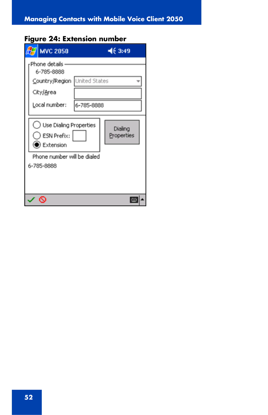 Nortel Networks 2050 manual Extension number 