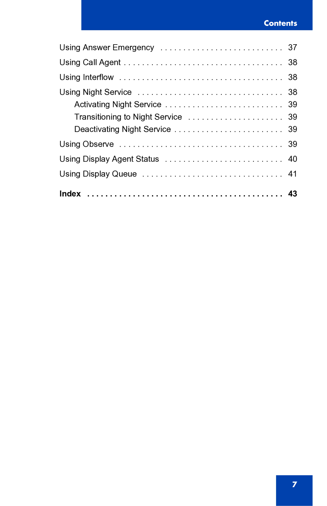 Nortel Networks 2050 manual Index 