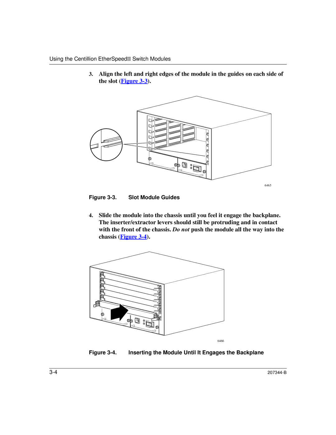 Nortel Networks 207344-B manual Slot Module Guides 