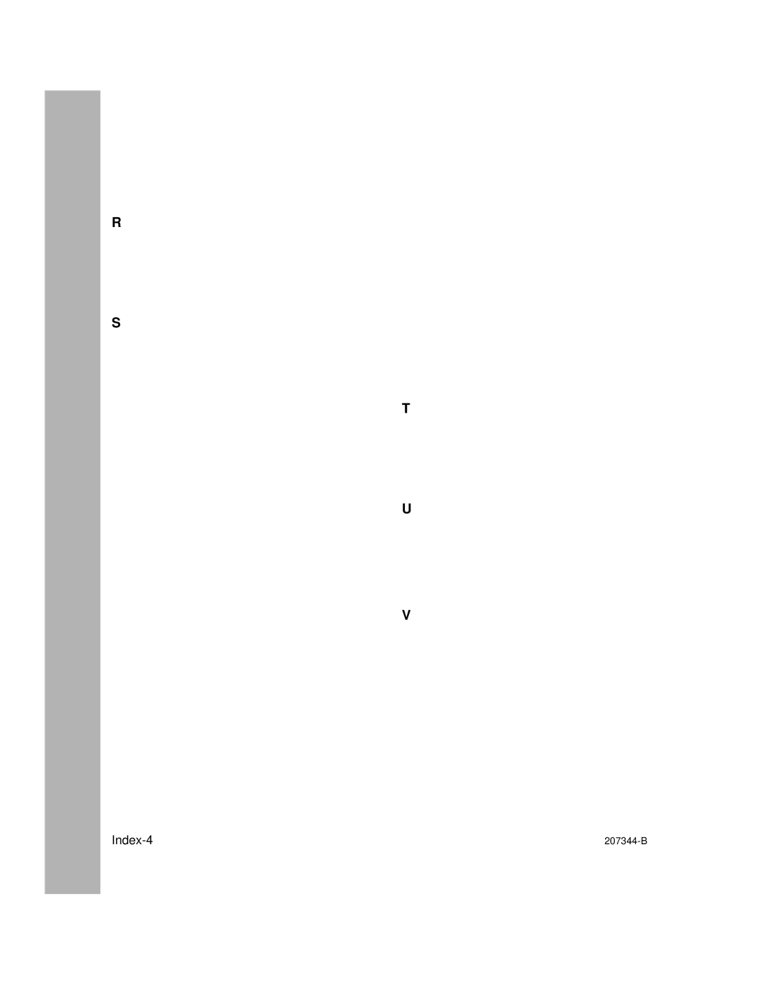 Nortel Networks 207344-B manual Index-4 