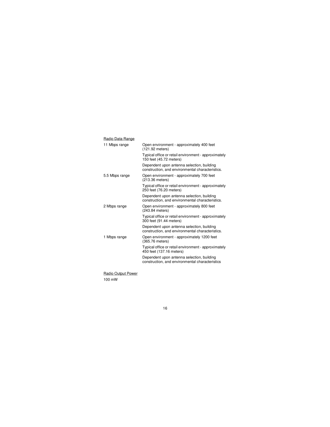 Nortel Networks 210667-A manual Feet 45.72 meters 