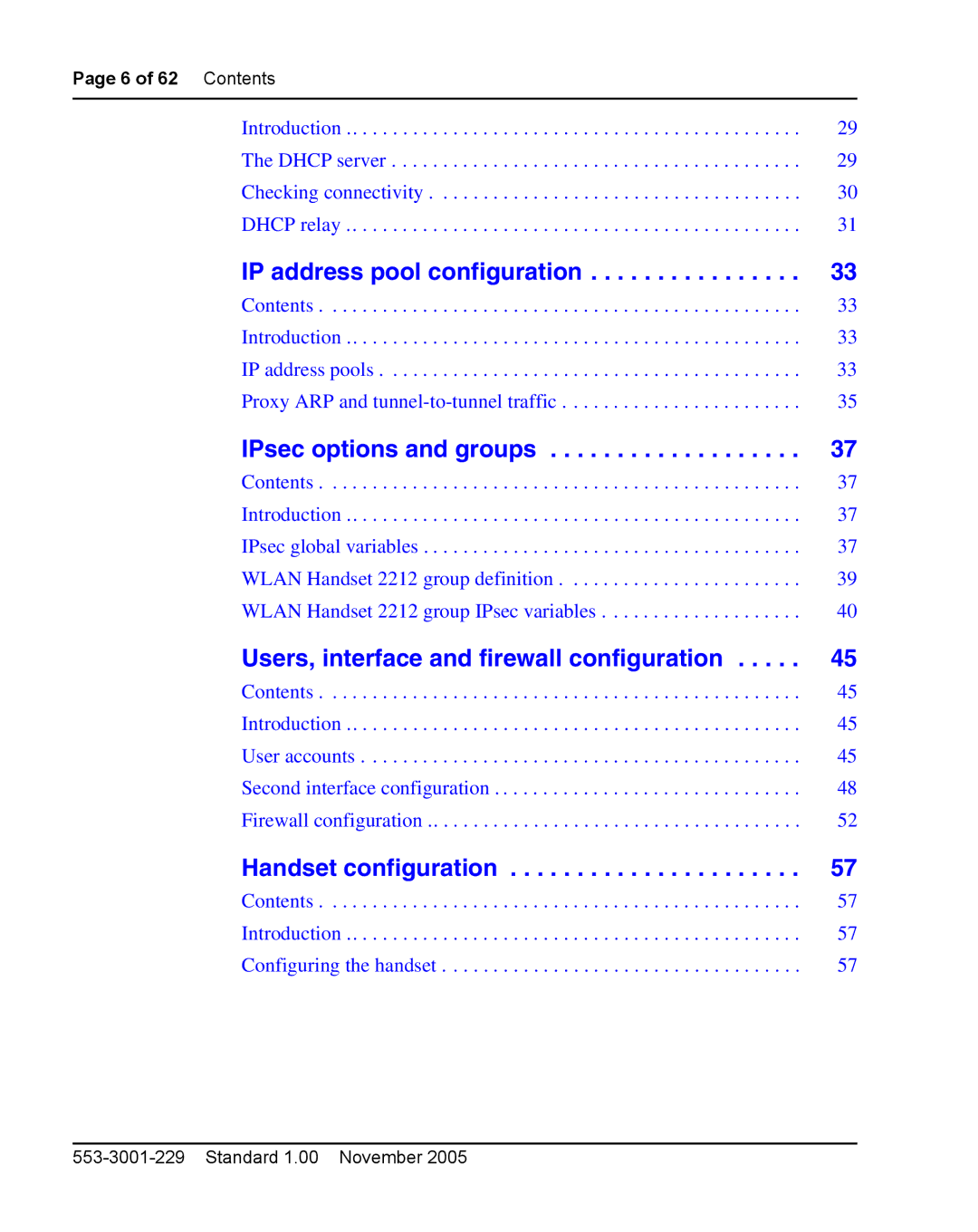 Nortel Networks 2212 manual IP address pool configuration 