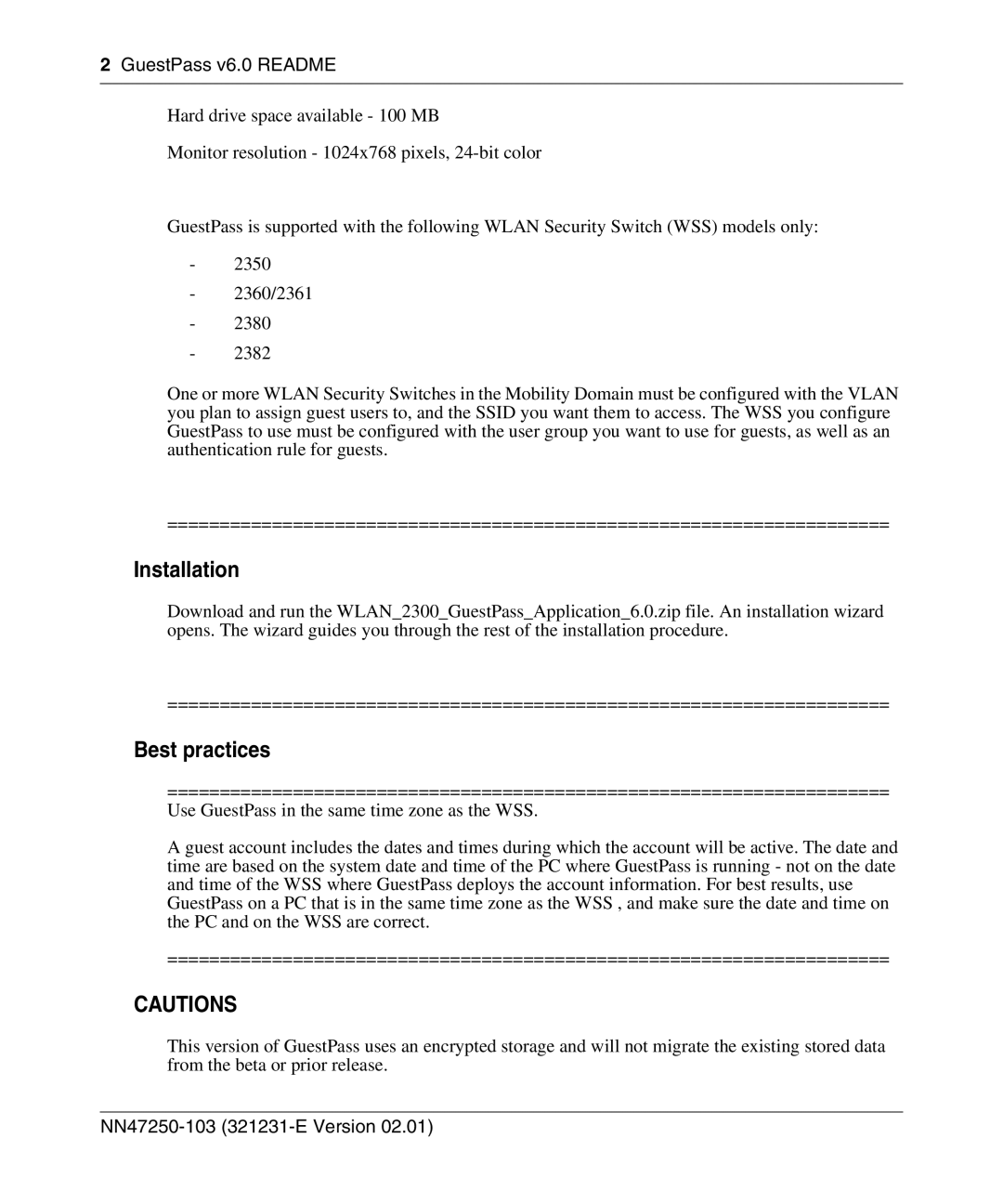 Nortel Networks 2300 manual Installation, Best practices 