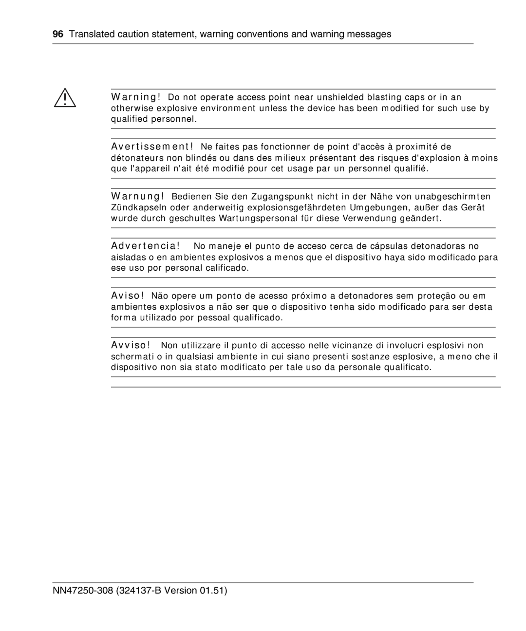 Nortel Networks 2332 manual NN47250-308 324137-B Version 