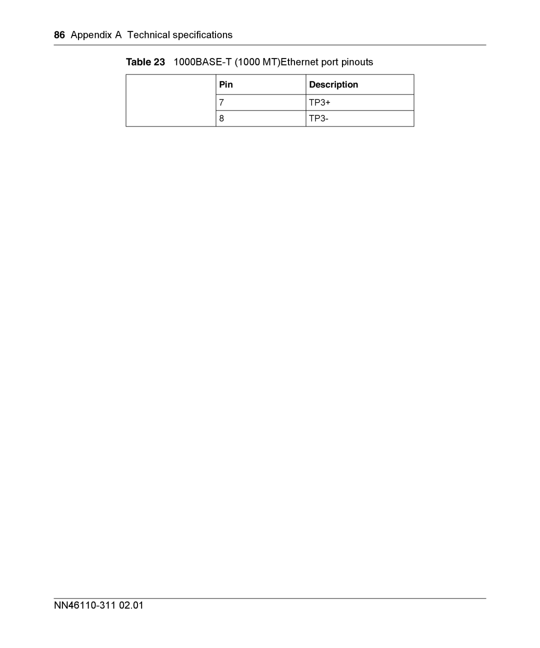 Nortel Networks 2700 manual NN46110-311 