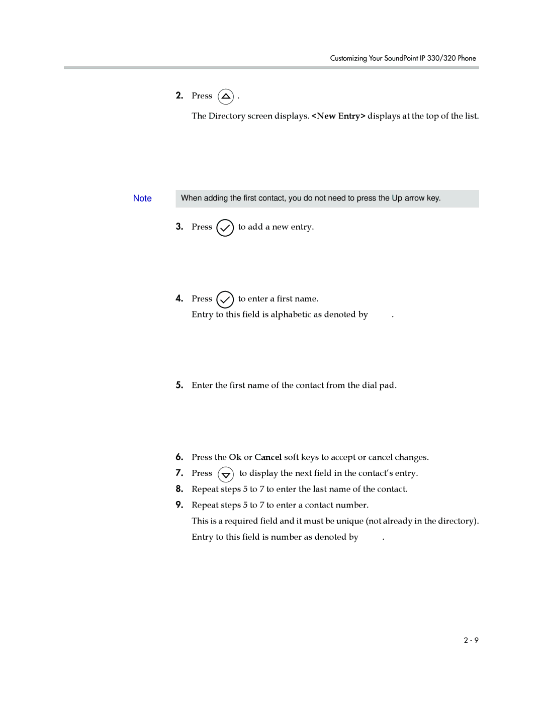 Nortel Networks manual Customizing Your SoundPoint IP 330/320 Phone 