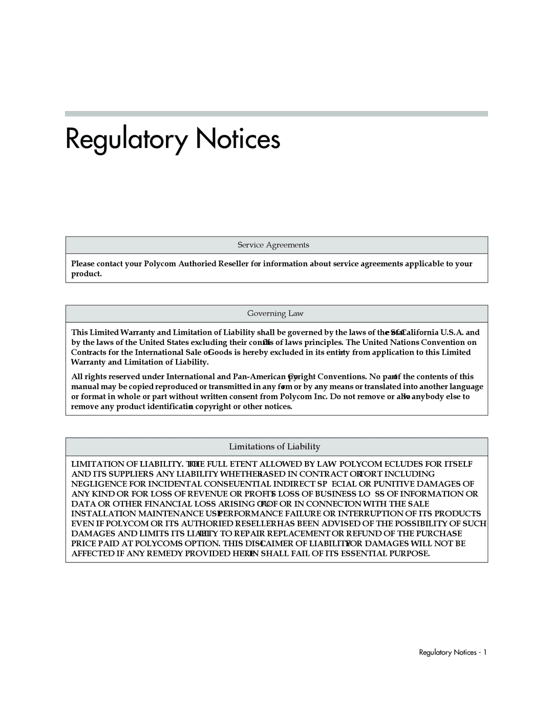 Nortel Networks 330, 320 manual Regulatory Notices 