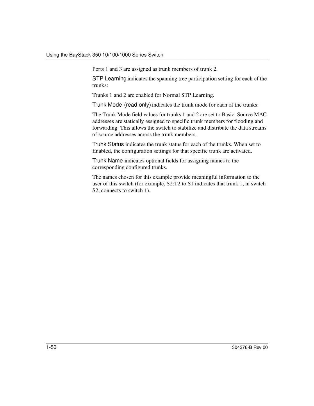 Nortel Networks manual Using the BayStack 350 10/100/1000 Series Switch 