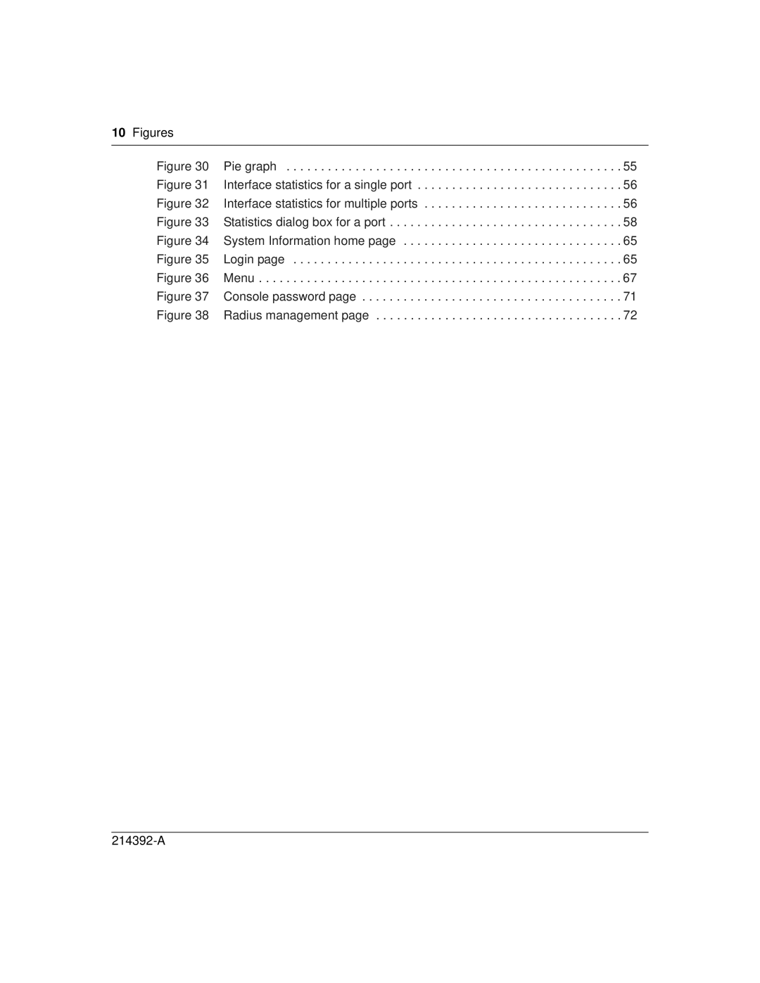 Nortel Networks 380-24F manual Interface statistics for a single port 