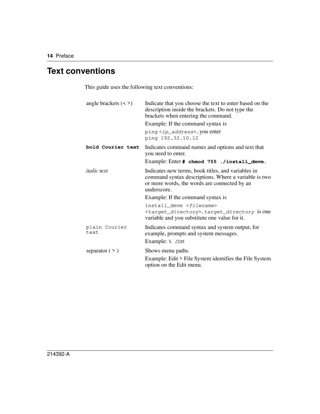 Nortel Networks 380-24F manual Text conventions, Preface 