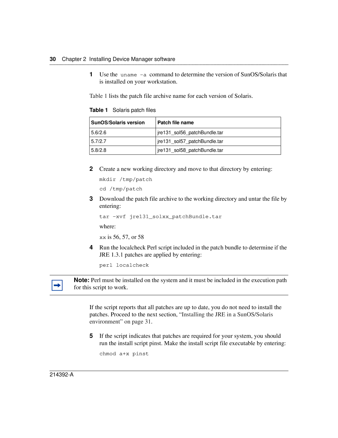 Nortel Networks 380-24F manual Solaris patch files, SunOS/Solaris version Patch file name 