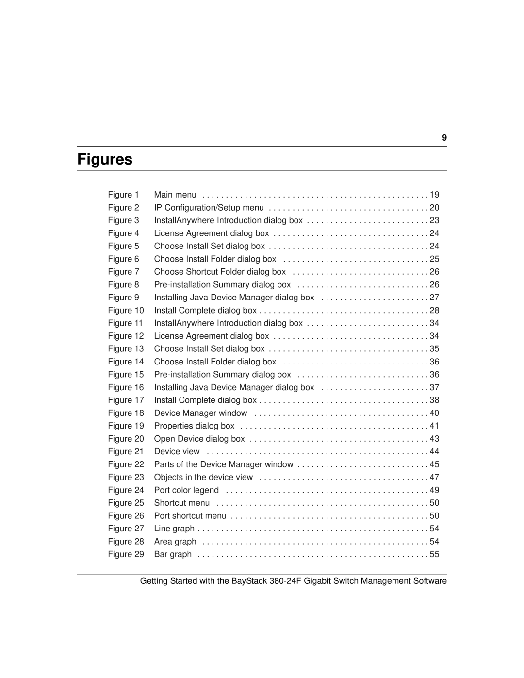 Nortel Networks 380-24F manual Figures 