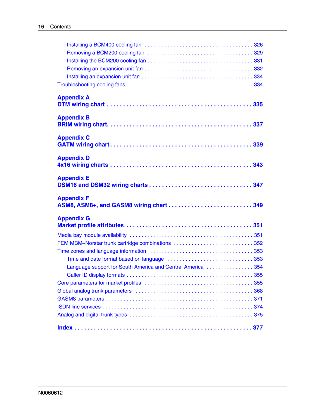 Nortel Networks 400 4.0, BCM200 manual Index 