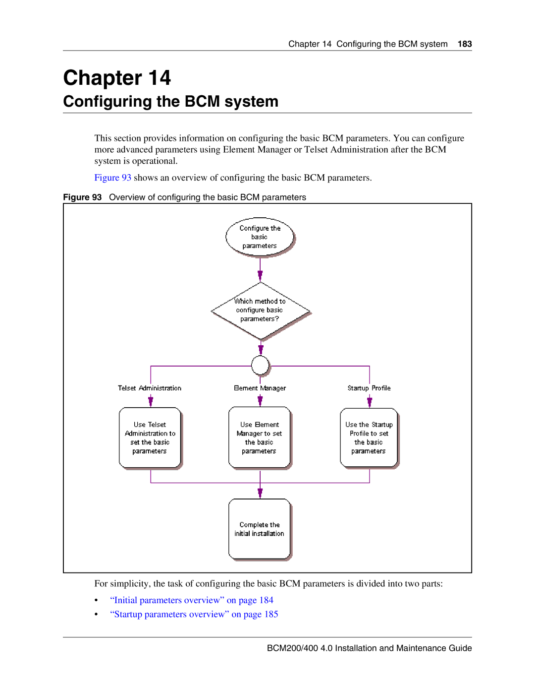 Nortel Networks BCM200, 400 4.0 manual Configuring the BCM system 