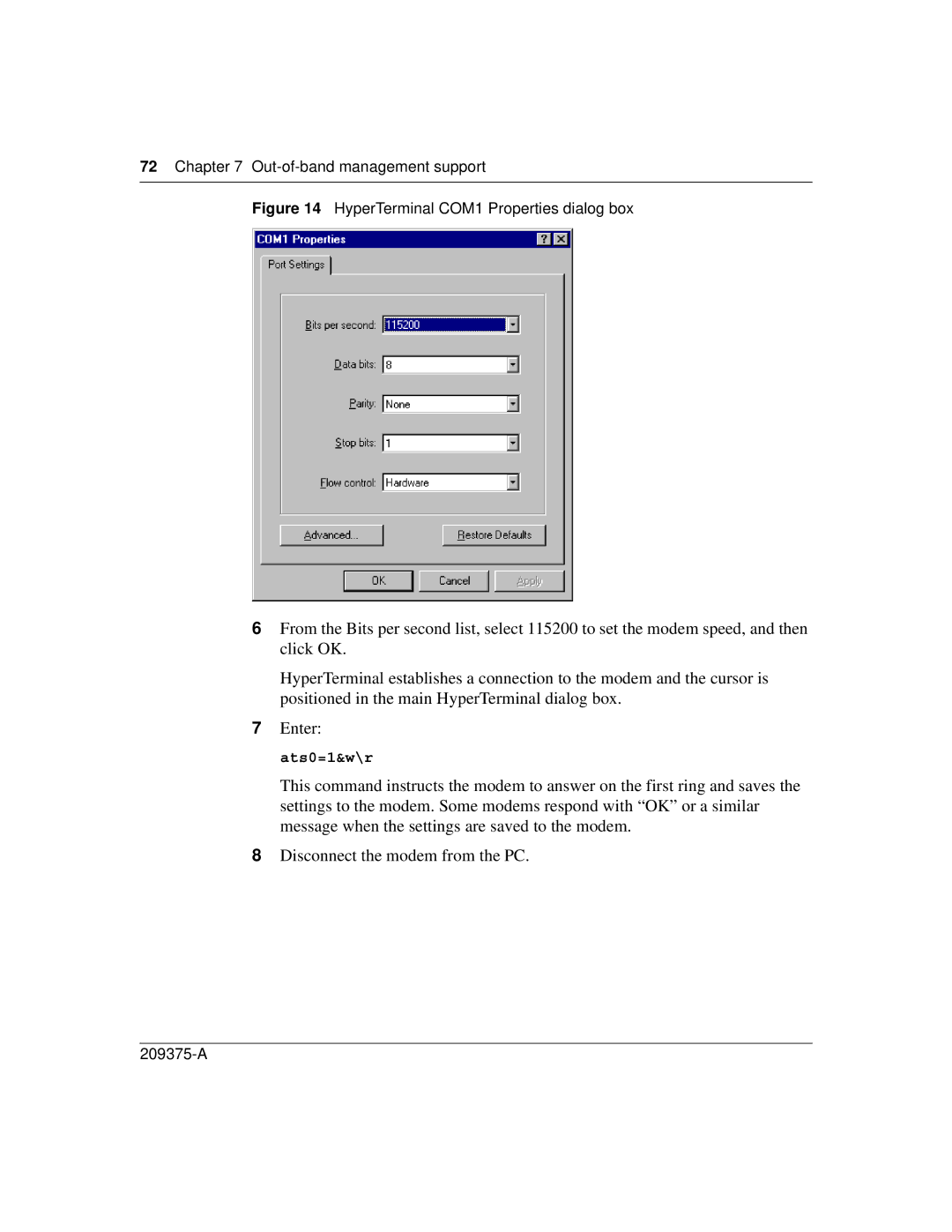 Nortel Networks 400-S manual Ats0=1&w\r 