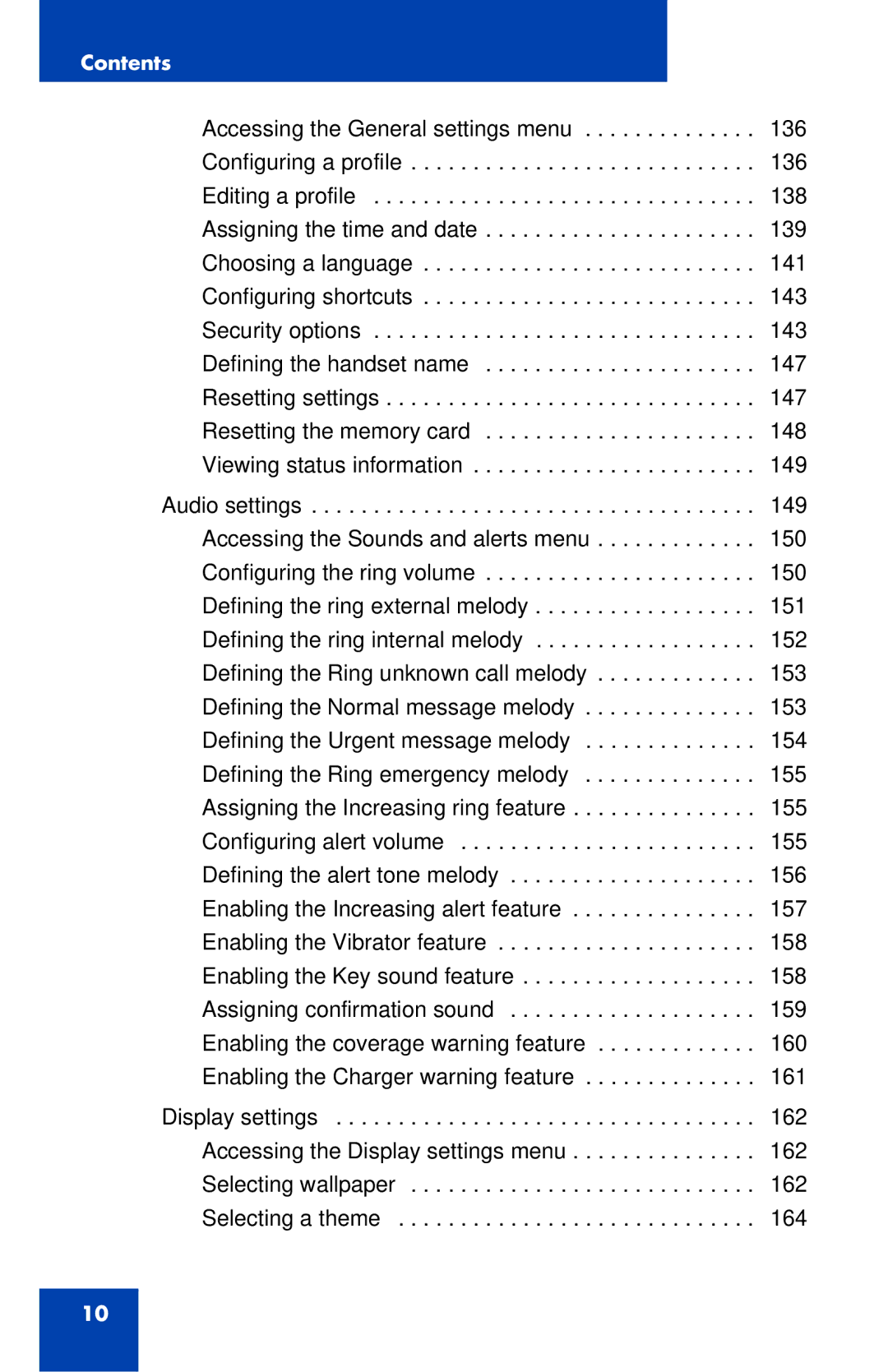 Nortel Networks 4027 manual Contents 