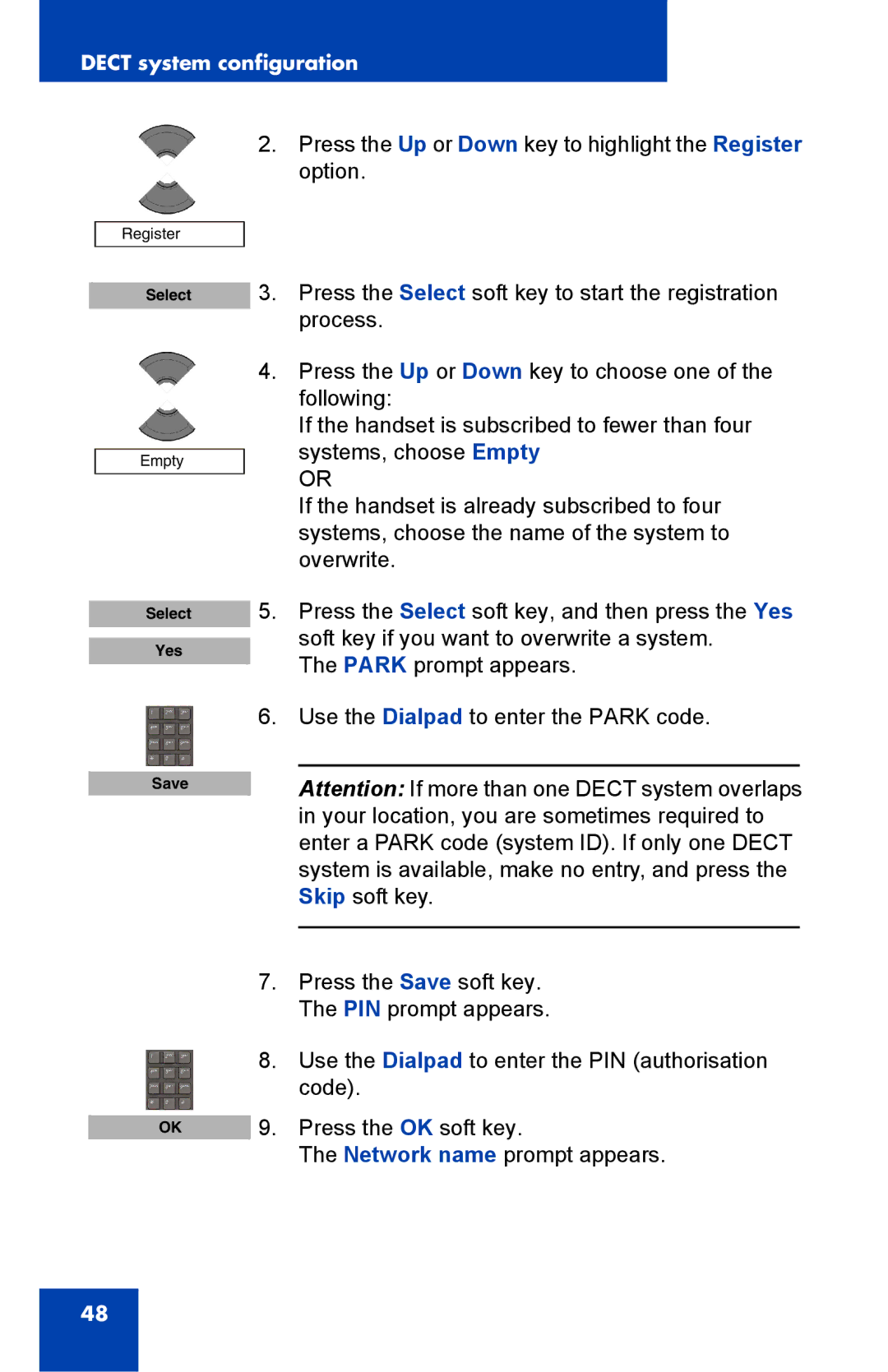 Nortel Networks 4075 manual Select Yes Save 