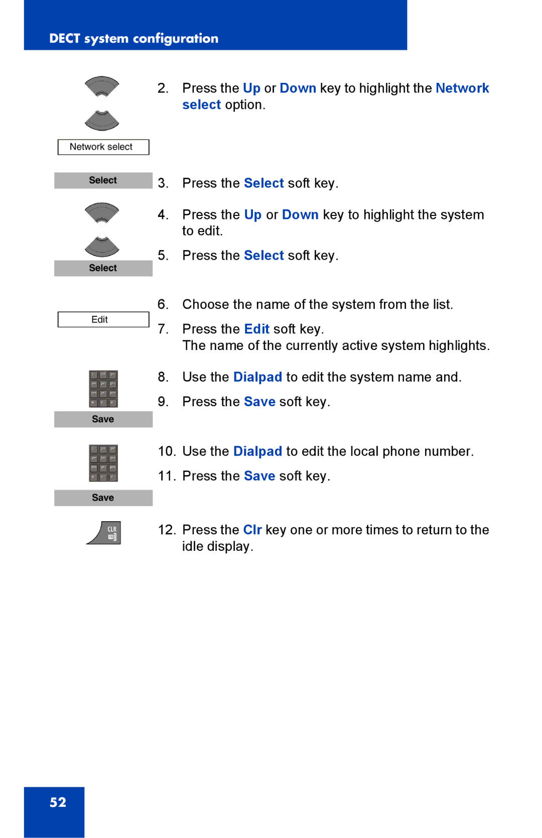 Nortel Networks 4075 manual Edit 