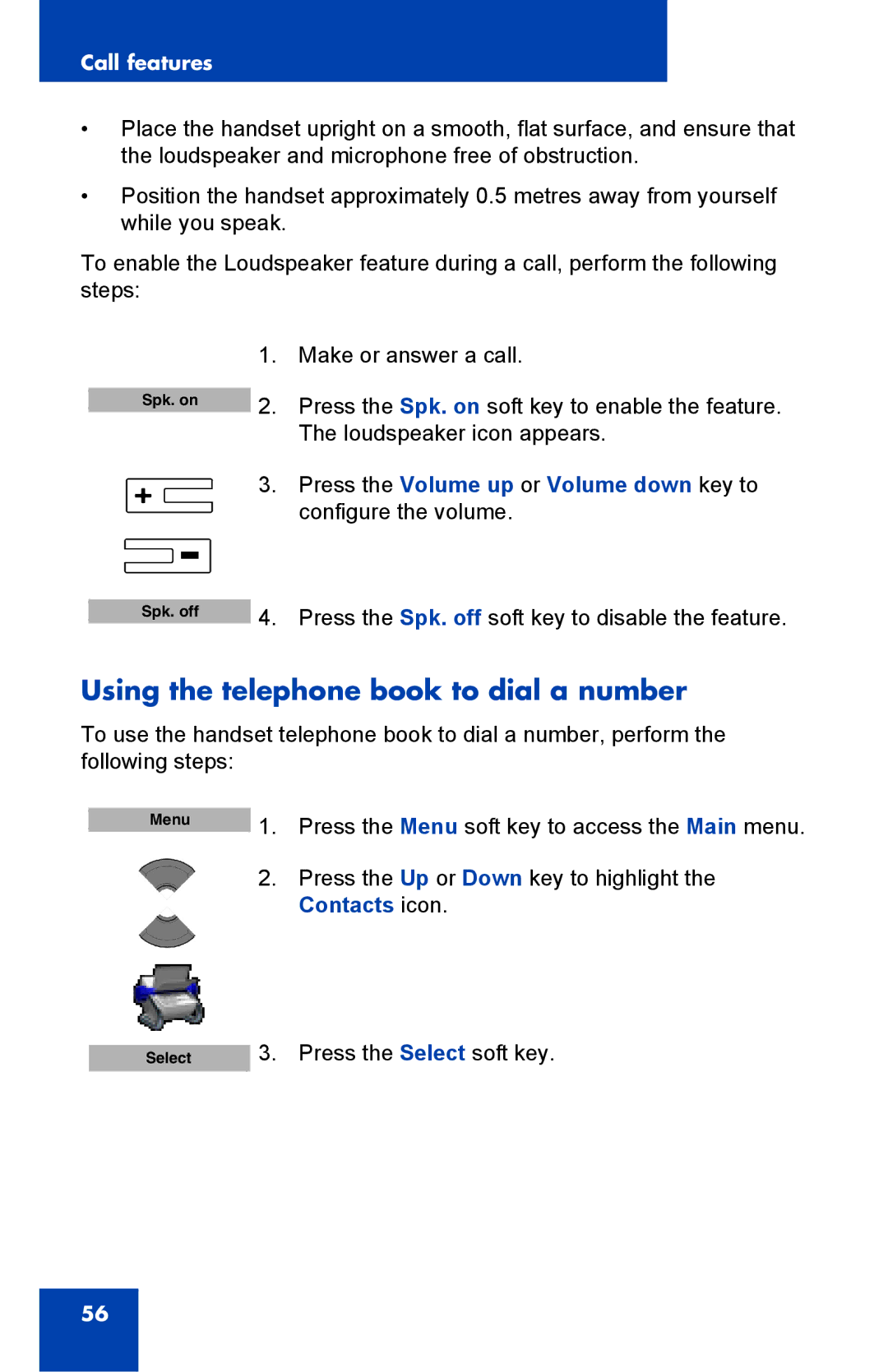 Nortel Networks 4075 manual Using the telephone book to dial a number 