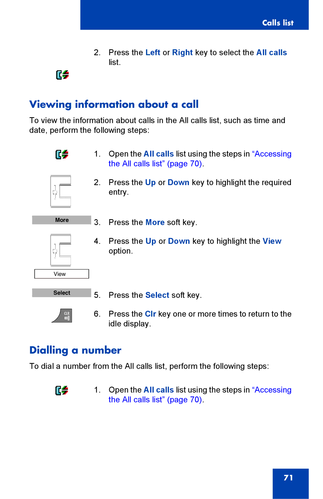 Nortel Networks 4075 manual Viewing information about a call, Dialling a number 